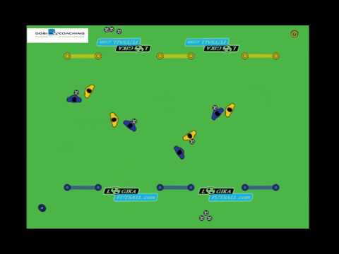 Futsal Training DH ( 1 v 1 basic permainan dengan 3 target )