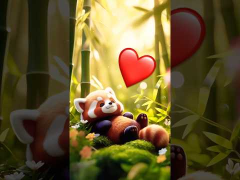 Full video on channel ❤️ #relax #relaxing #lofi #relaxingmusic #lofimusic #redpanda #mochi #asmr