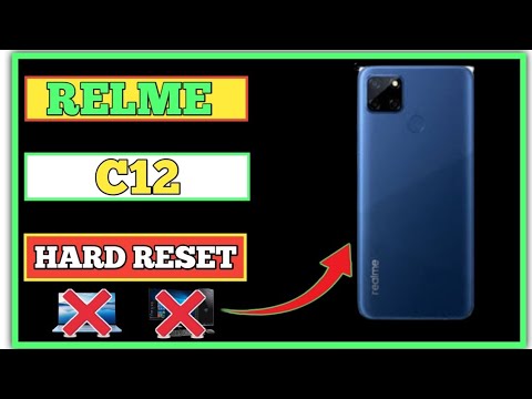 Realme C12 Pattern Unlock Hard Reset & Frp Bypass Fully Offline 2025