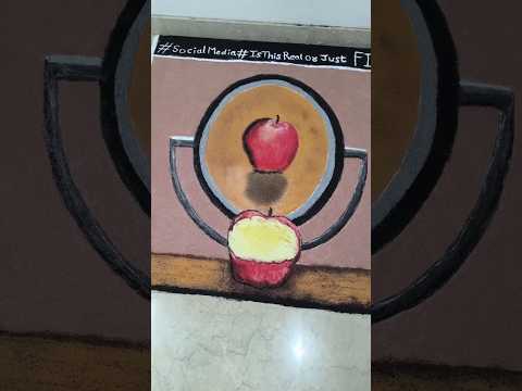 Social Media Reality Rangoli🤫😥🫣|#socialmedia#ytshorts#trending#reality #Fake Identity #art #rangoli