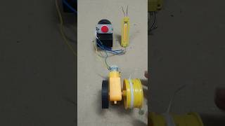 Turning on a gear box with makkal light  generator | #tech #project #shorts
