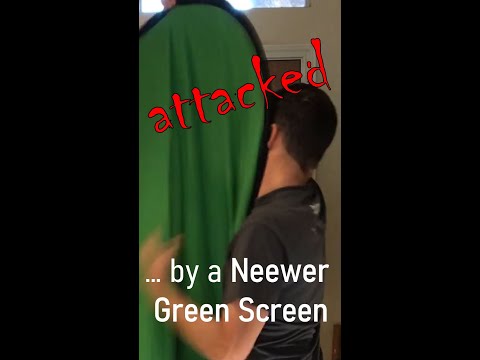 Unboxing Neewer 2-in-1 Green Screen   (#shorts)
