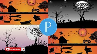 graphic design pixellab mobile📱 pixellab design tutorial design for mobile📱2023