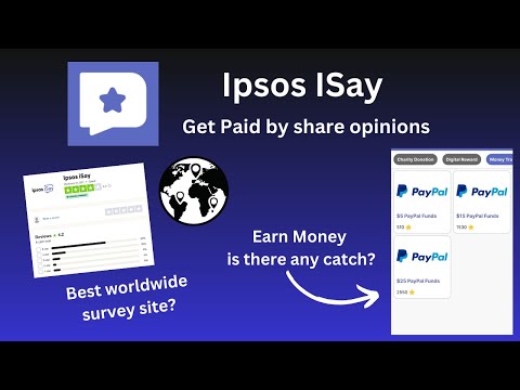 Earn Money in up to 50+ countries worldwide - Ipsos ISay review (not always) Good or Crap?