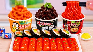 Best Of Food 😘 Tiny Korean Fast Food Kimbap and Noodles Recipe 😚 Tina Mini Cooking