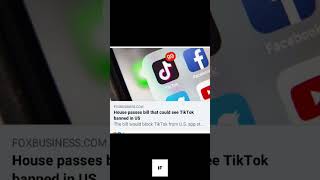 TikTok banned in United States| #tiktokban