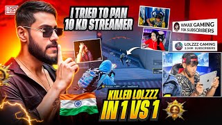 SOUVIK D LIVE VS STREAMERS 🔥 Bgmi 3.9 update Domination