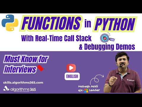 Why Functions Exist in Programming 🤔 | Write, Debug & Trace Call Stack in Python