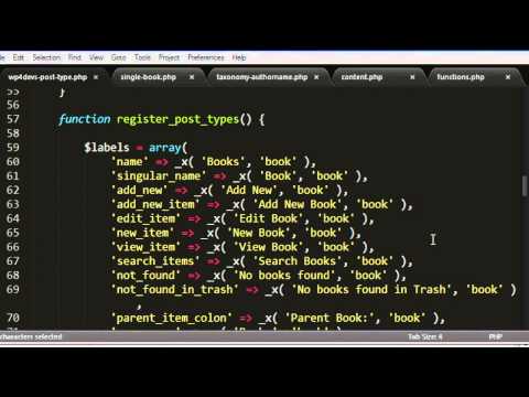 WordPress Development: Custom Post Types | Learnable.com Tutorial