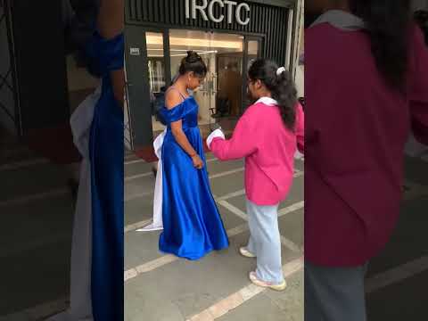 How does she look? 🤧🎀  #dress #minivlog #outfittransformation #friendship #friends #friendsforever