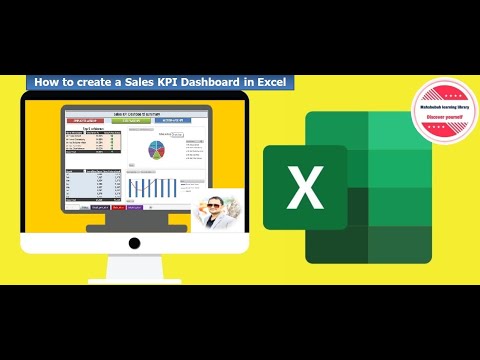 How to Create a Sales KPI Dashboard in Excel(এক্সেল  সেলস কে পি আই ড্যাশবোর্ড)