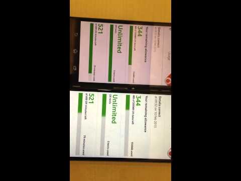 IOS-Allowance bars are drain down left to right instead of right to left