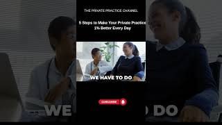 Make your private practice better everyday #practicegrowth #physicianentrepreneur