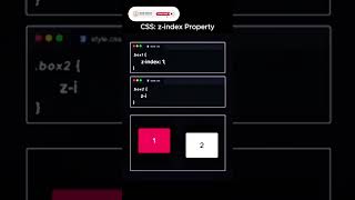 CSS z-index Explained in 30 Seconds | Overlapping Magic #shorts #css #memes #viral #coding #trending