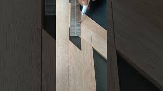 a carpenter's smart way to measure the angle position of Wood #tipsntricks #woodscraft #diy