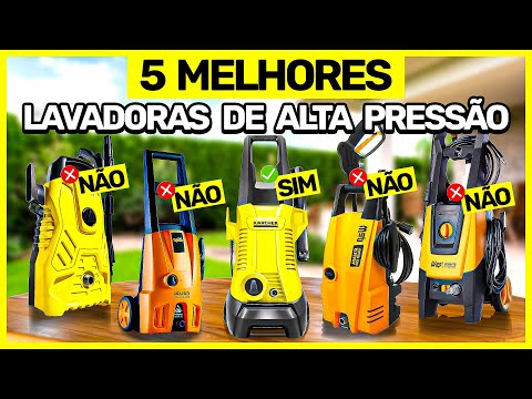 As Top 5 Melhores Lavadoras de Alta Pressão de 2025! [para uso residencial, custo benefício e mais]