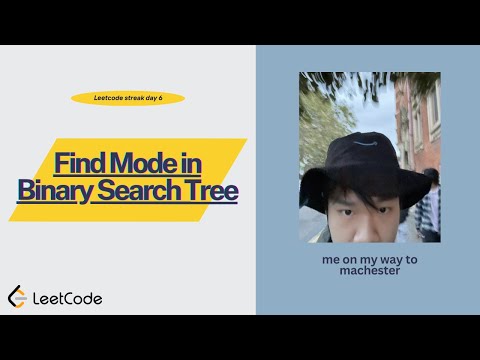 Find Mode of Binary Search Tree - Leetcode streak day 6
