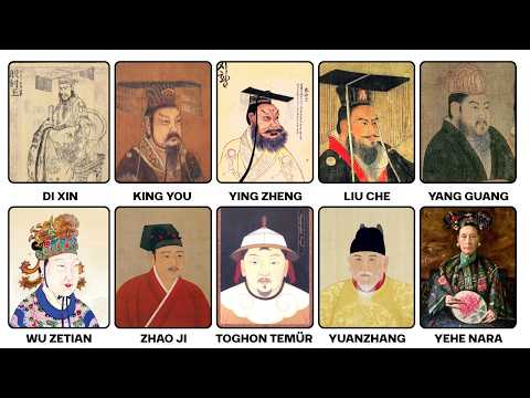 The Most Evil Chinese Emperor From Each Dynasty