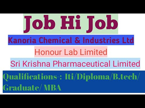 Kanoria Chemical & Industries Ltd, Honour lab Ltd, Sri krishna pharmaceutical Ltd #HH desire