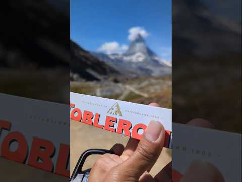 Found it!  #toblerone #matterhorn #zermatt #switzerland #swiss #alpine #alps #peak #europe #travel