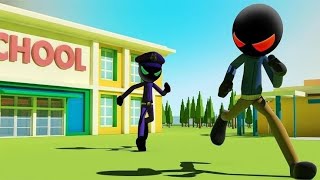 stickman highschool escape (by gentertainment studio) walkthrough plays HD Android Games part 1