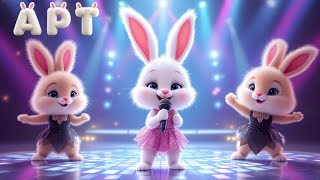 APT. BUNNY (Official Music Video) ROSÉ & Bruno Mars #kidssongs #apt #AnimalMusicStars #cover