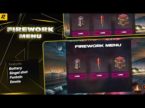 FiveM Firework Script | Realistic Sound and Effects
