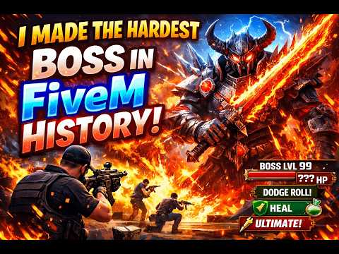 Bossfightes like in RPG FiveM Script (I Made the Hardest Boss in FiveM History)