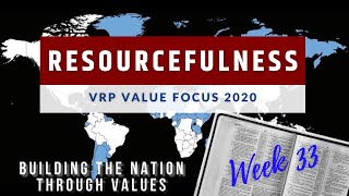 CRFV Filipino Value Focus Broadcast: RESOURCEFULNESS