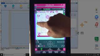 Sending from the PFAFF creative Icon to PREMIER+ 2 Embroidery Software
