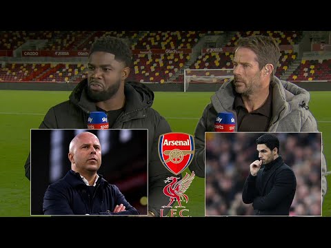 Micah Richard & Jamie Redknapp Review Title Race between Arsenal & Liverpool🏆 | Who Will Win ?