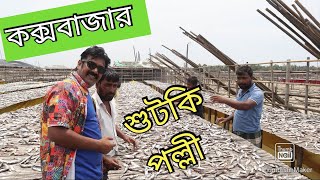 নাজিরার টেক শুটকি পল্লী   কক্সবাজার  Dry fish village in Cox'sbazar