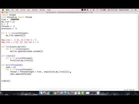 Benchmarking Parallel Programming - Multithreading