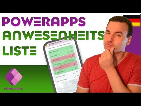 [Learning PowerApps] EP24: Attendance List ✅✅✅❌✅