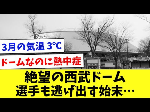 西武ドームは、なぜ欠陥球場と呼ばれるのか？検証してみたwww