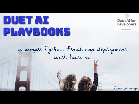 Gemini Code Assist | Develop & Deploy a Python Flask App on Cloud Run | Prasanjit Singh