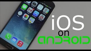 How to get iOS in android No ROOT needed(Launcher)