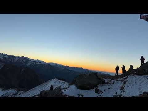 Kedarkantha Peak Sunrise TimeLapse | Uttarakhand | Travel and Explore | dhruv