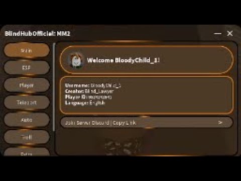 Blind Hub MM2 (AutoFarm And More)