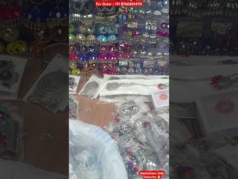 Antique polish jewellery | Jhumka Wholesale Earrings Collection | Sadar BazarDelhi #mughaljewellery