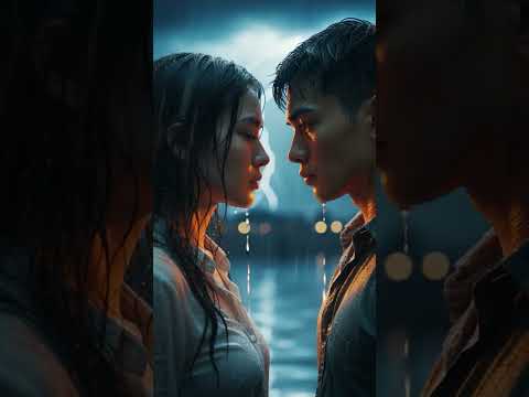 ✨ Romantic ASMR | Rainy Night Love Story | Boy & Girl Under Umbrella 🌧️🎻💖 #asmr
