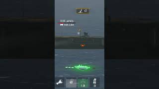 Battle of Warships: Intense Close Fight with Kaga in a Fierce Battle!