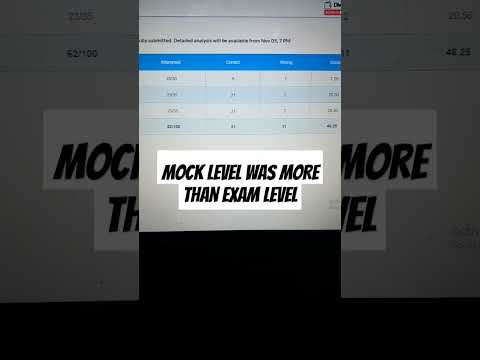 OLIVEBOARD LIVE MOCK 5 NOV😯 #sbiclerk #oliveboard #youtubeshorts