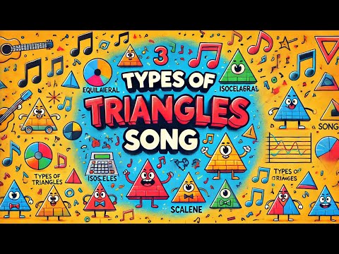 Types of Triangles Song - Learn with Fun