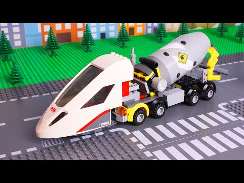 Lego wrong heads matching Trucks for kids
