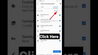How To Delete Permanently Google Chrome History | Chrome History Delete Select All  #shorts