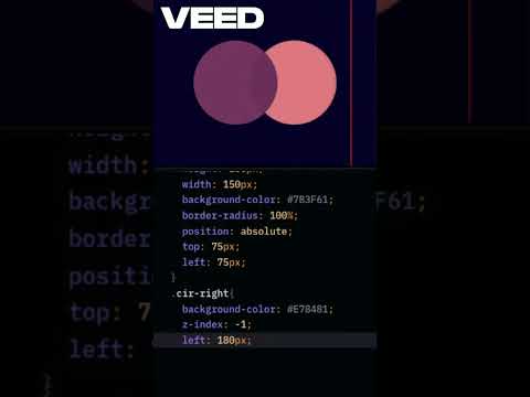 CSS Battle: Overlap #cssbattle #coding #codingshorts #learn #css #skills