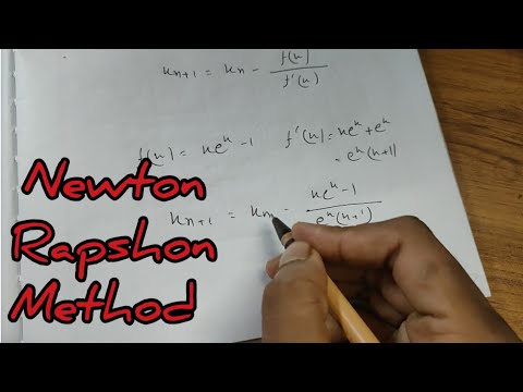 Newton Raphson Method | Numerical Methods | Engineering Mathematics