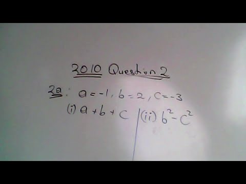 Cxc maths paper 2 question 2 from 2010-2019 may