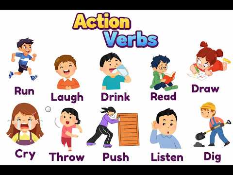 Action Verbs for Kids 🧒✨#ActionVerbs #ActionVerbsForKids #ActionWords #ActionWordsForKids #viral